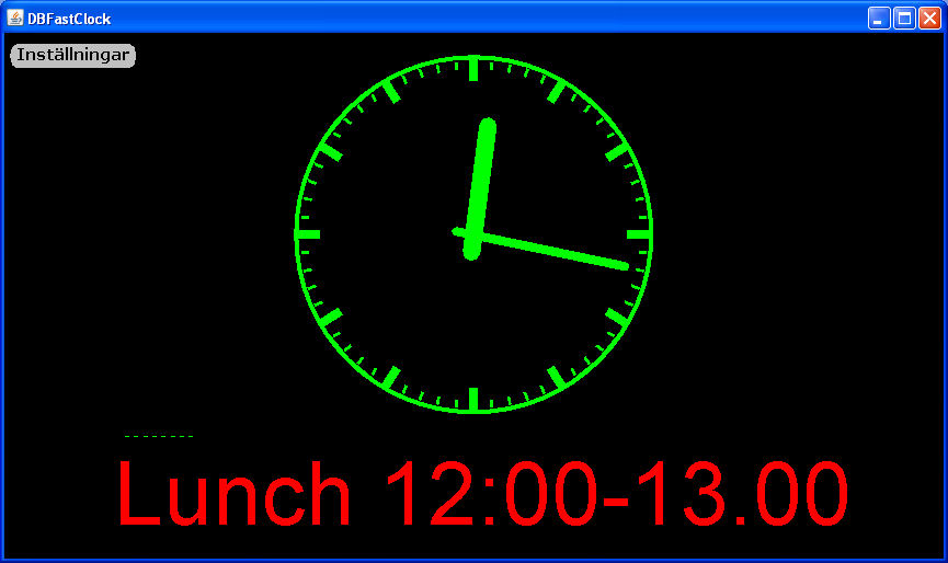 DBFastClock